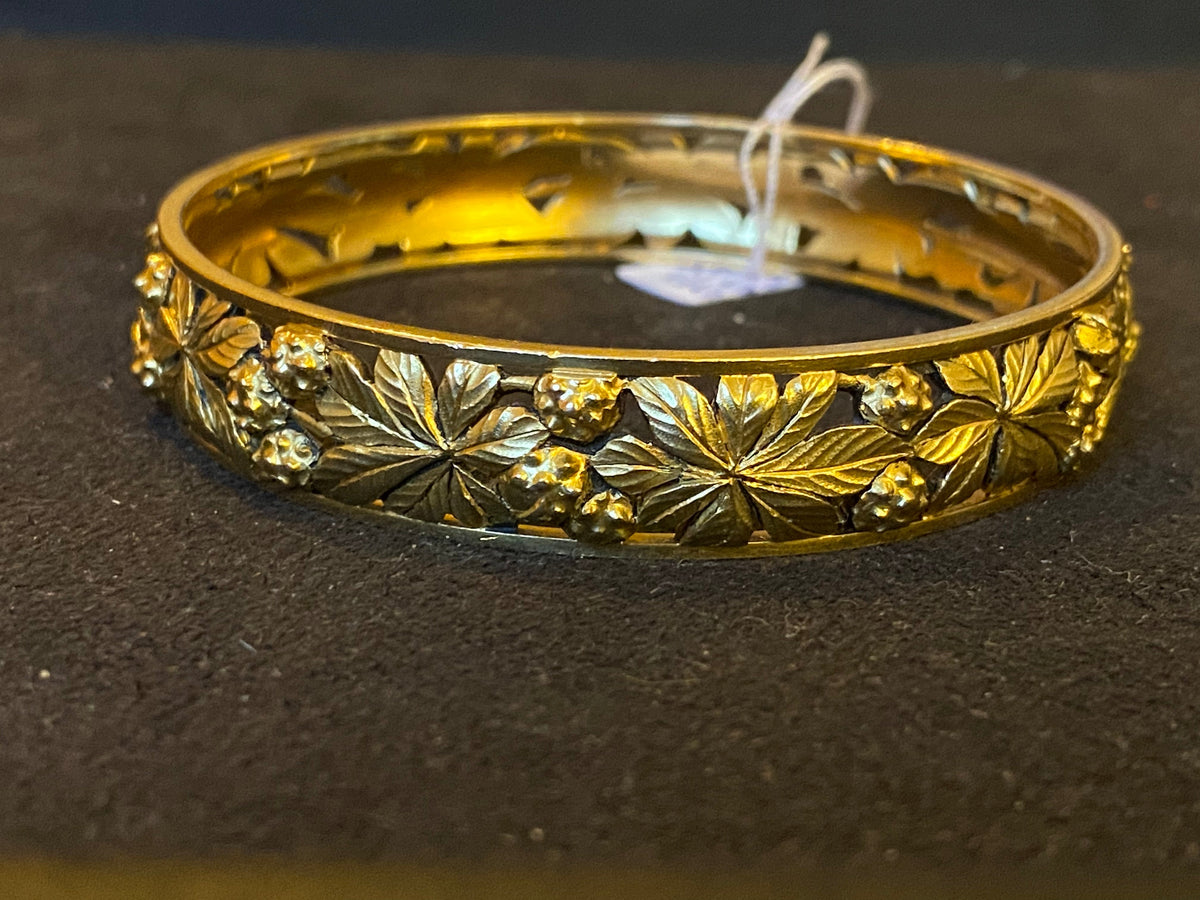 Vintage gold store bangle