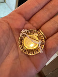 Augis Gold Vintage Medal / Brooch