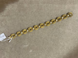 Gold and 1 Carat Diamond Vintage Bracelet