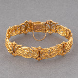 French 19th Century Yellow Gold Bracelet