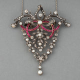 French Antique Belle Epoque Pendant necklace