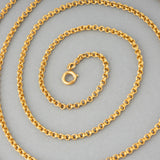 French 19th century gold chain