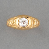 Gold and Diamond Vintage Ring