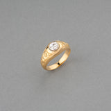 Gold and Diamond Vintage Ring