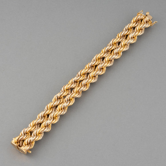 French Vintage Yellow Gold 