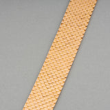 French Vintage Yellow Gold Belt Bracelet