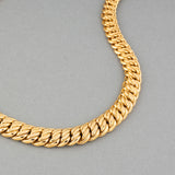 French Vintage Yellow Gold Necklace « Maille Américaine »