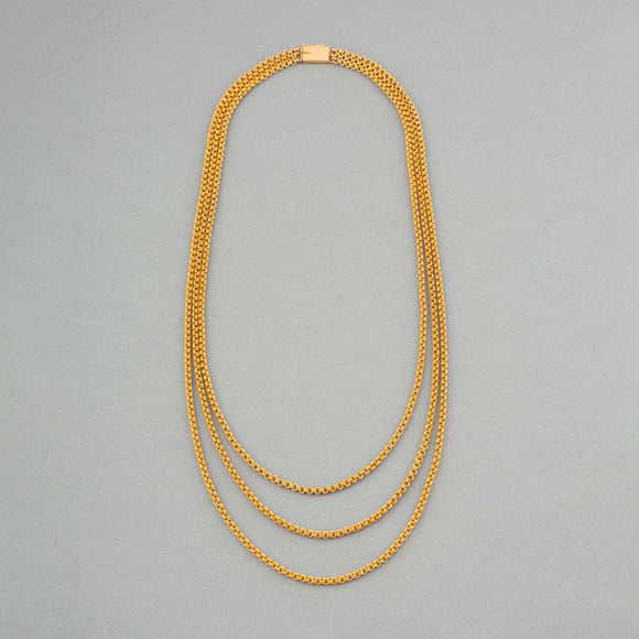 French Gold Antique Necklace
