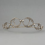 French Gold and Diamonds Antique Tiara