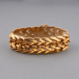 French Vintage Yellow Gold Bracelet