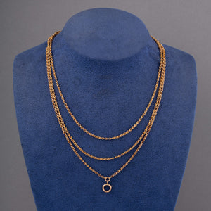 French Antique Gold Chain