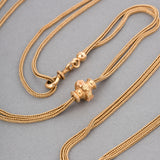 French Antique Watche Chain in Yellow Gold