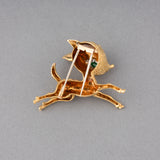 Hermès Vintage Gold Brooch