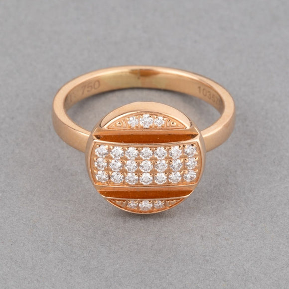 Chaumet Gold and Diamonds Ring