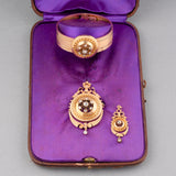 Antique Napoléon IIII Gold Set