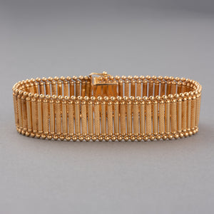 Vintage Italian Yellow Gold Bracelet