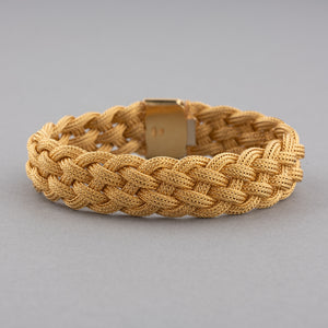 French Vintage Yellow Gold Bracelet