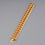 French Vintage Yellow Gold Bracelet