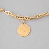 French Vintage Gold Charms Bracelet