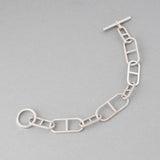 Hermès Vintage White Gold Bracelet "Sillage"