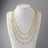 French Antique Filigranée Gold Chain