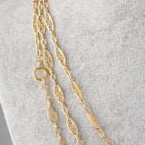 French Antique Filigranée Gold Chain