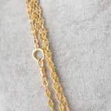 French Antique Gold Chain Necklace