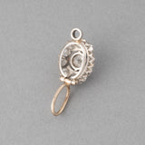 Gold and 2 Carats Diamonds Antique pendant