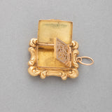 French Antique Vinaigrette Gold Pendant