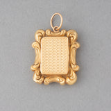 French Antique Vinaigrette Gold Pendant