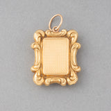 French Antique Vinaigrette Gold Pendant