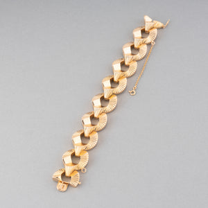 French Vintage Yellow Gold Bracelet