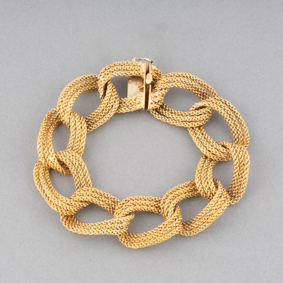 Italian Gold Vintage Bracelet