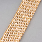 French Vintage Belt Bracelet is Yellow Gold