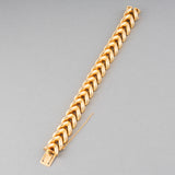 French Vintage Yellow Gold Bracelet