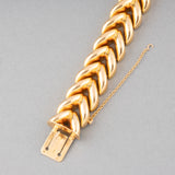 French Vintage Yellow Gold Bracelet