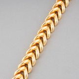 French Vintage Yellow Gold Bracelet