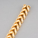 French Vintage Yellow Gold Bracelet