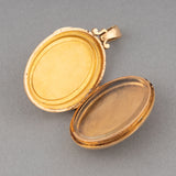 Gold and Pearls French Antique Locket Pendant