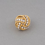 Boucheron Gold and 2 Carats Diamonds Ring