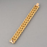 French Vintage Yellow Gold Bracelet Circa 1960