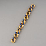 Gold and Lapis Lazuli  Vintage Bracelet