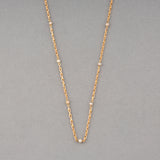 French Gold and Pearls Antique Chain Necklace