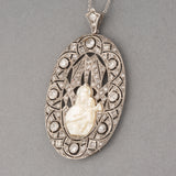 Platinum and Diamonds French Antique Medal