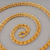 French Gold Antique Chain Necklace