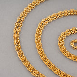 French Gold Antique Chain Necklace