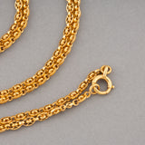 French Gold Antique Chain Necklace