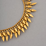 French Antique Necklace Etruscan Revival in Gold