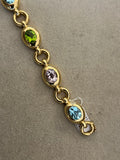 Van Cleef & Arpels Gold and Fine Stones Vintage Bracelet