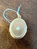 French Antique Locket Pendant in Gold